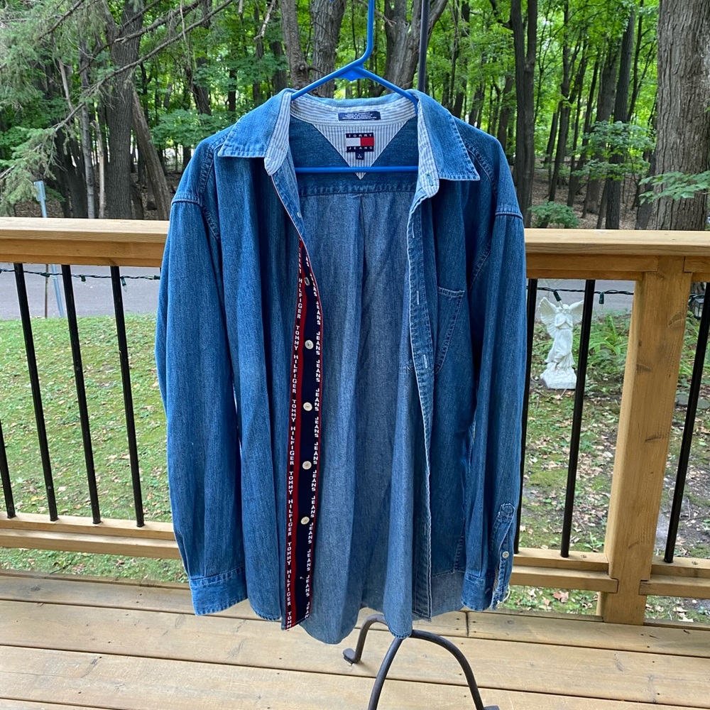 Vintage Tommy Hilfiger Denim Button-up